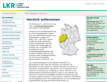 Tablet Screenshot of krebsregister-nrw.de